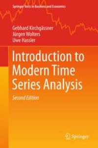 cover of the book Introduction to Modern Time Series Analysis