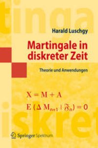 cover of the book Martingale in diskreter Zeit: Theorie und Anwendungen