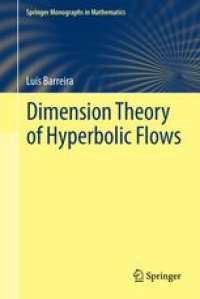 cover of the book Dimension Theory of Hyperbolic Flows