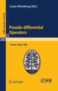 cover of the book Pseudo-differential Operators