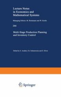 cover of the book Multi-Stage Production Planning and Inventory Control