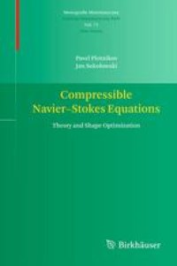 cover of the book Compressible Navier-Stokes Equations: Theory and Shape Optimization