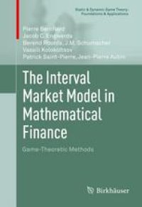 cover of the book The Interval Market Model in Mathematical Finance: Game-Theoretic Methods