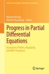 cover of the book Progress in Partial Differential Equations: Asymptotic Profiles, Regularity and Well-Posedness