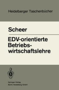 cover of the book EDV-orientierte Betriebswirtschaftslehre