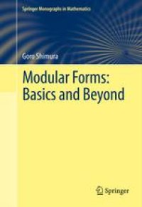 cover of the book Modular Forms: Basics and Beyond