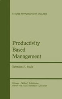 cover of the book Productivity Based Management