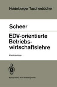 cover of the book EDV-orientierte Betriebswirtschaftslehre