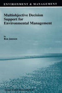 cover of the book Multiobjective Decision Support for Environmental Management