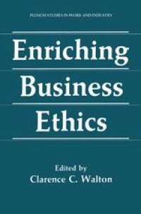 cover of the book Enriching Business Ethics