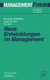 cover of the book Neue Entwicklungen im Management