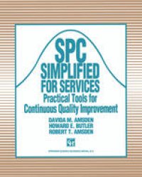 cover of the book SPC Simplified for Services: Practical tools for continuous quality improvement