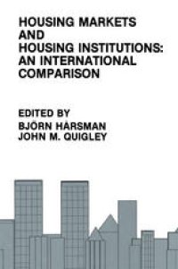 cover of the book Housing Markets and Housing Institutions: An International Comparison