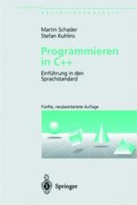 cover of the book Programmieren in C++: Einführung in den Sprachstandard