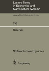 cover of the book Nonlinear Economic Dynamics