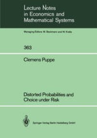 cover of the book Distorted Probabilities and Choice under Risk