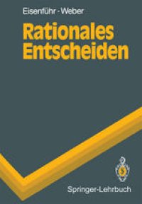 cover of the book Rationales Entscheiden