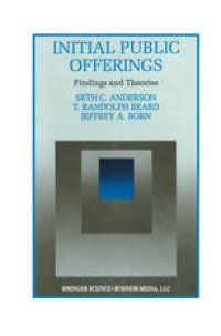 cover of the book Initial Public Offerings: Findings and Theories