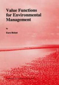 cover of the book Value Functions for Environmental Management