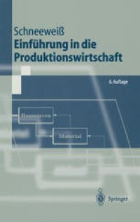 cover of the book Einführung in die Produktionswirtschaft