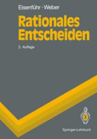 cover of the book Rationales Entscheiden