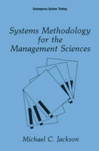 cover of the book Systems Methodology for the Management Sciences