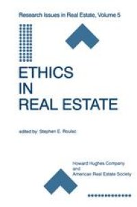 cover of the book Ethics in Real Estate