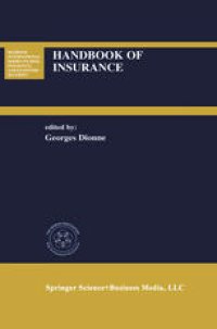 cover of the book Handbook of Insurance