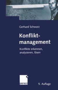 cover of the book Konfliktmanagement: Konflikte erkennen, analysieren, lösen