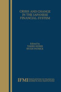 cover of the book Crisis and Change in the Japanese Financial System