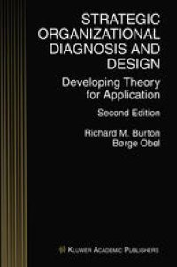 cover of the book Strategic Organizational Diagnosis and Design: Developing Theory for Application