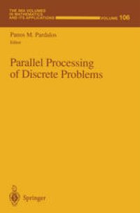 cover of the book Parallel Processing of Discrete Problems