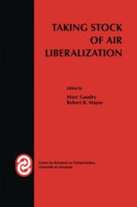 cover of the book Taking Stock of Air Liberalization