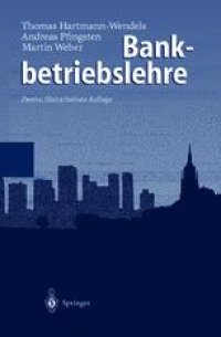 cover of the book Bankbetriebslehre