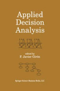 cover of the book Applied Decision Analysis