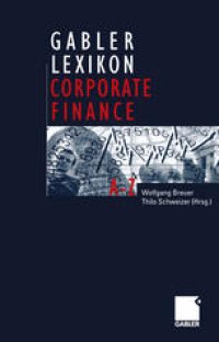 cover of the book Gabler Lexikon Corporate Finance