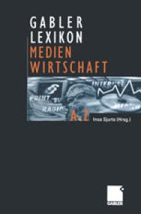 cover of the book Gabler Lexikon Medien Wirtschaft