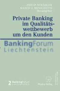 cover of the book Private Banking im Qualitätswettbewerb um den Kunden