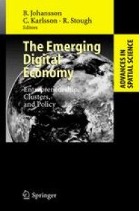 cover of the book The Emerging Digital Economy: Entrepreneurship, Clusters, and Policy