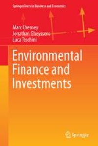 cover of the book Environmental Finance and Investments