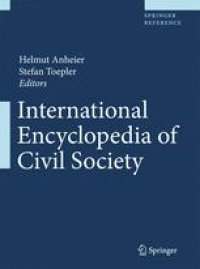 cover of the book International Encyclopedia of Civil Society