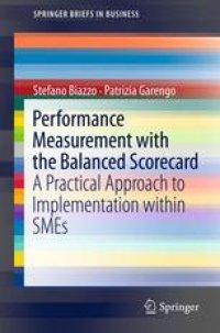 cover of the book Performance Measurement with the Balanced Scorecard: A Practical Approach to Implementation within SMEs