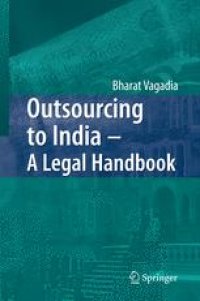 cover of the book Outsourcing to India — A Legal Handbook