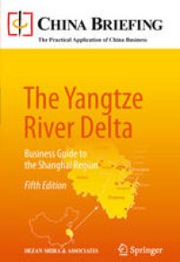 cover of the book The Yangtze River Delta: Business Guide to the Shanghai Region