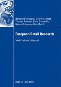 cover of the book European Retail Research