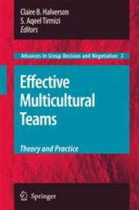 cover of the book Effective Multicultural Teams: Theory and Practice