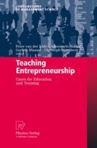 cover of the book Teaching Entrepreneurship: Cases for Education and Training