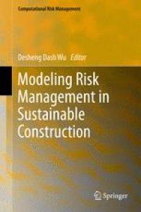 cover of the book Modeling Risk Management in Sustainable Construction