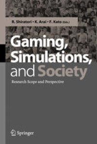 cover of the book Gaming, Simulations, and Society: Research Scope and Perspective