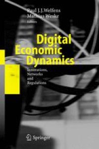 cover of the book Digital Economic Dynamics: Innovations, Networks and Regulations